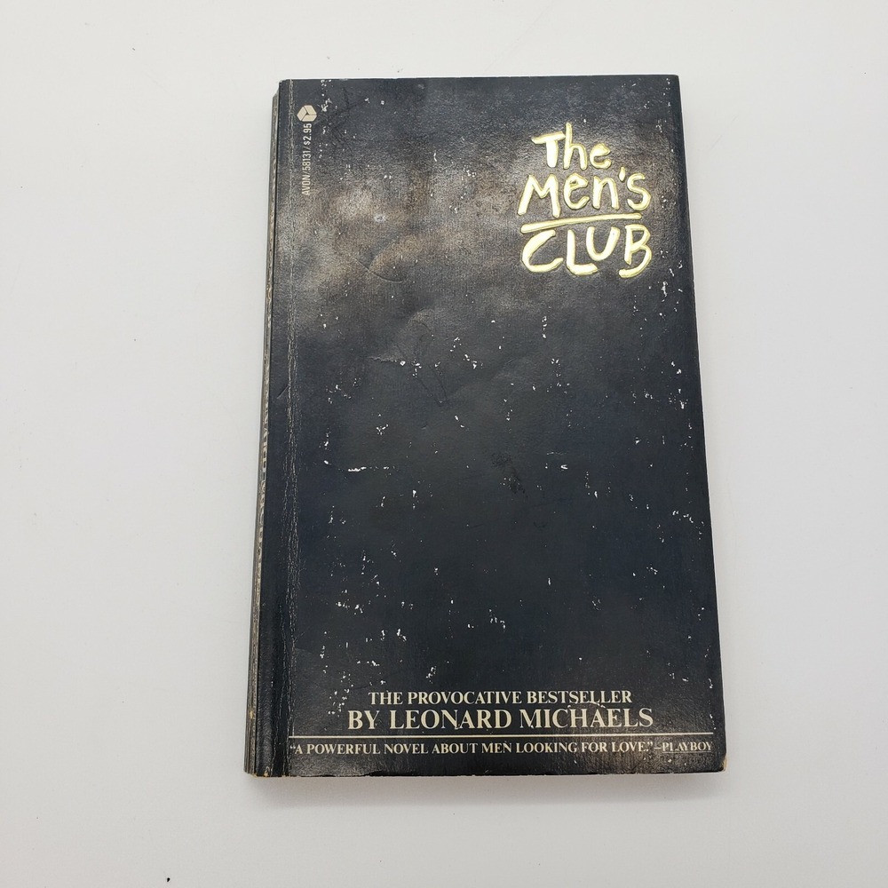 The Men's Club by Leonard Michaels (1982, Mass Market) 1st Avon Printing Great